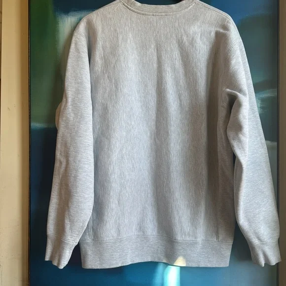 Letterman Sugar House reverse weave crewneck sweatshirt - Picture 5 of 6